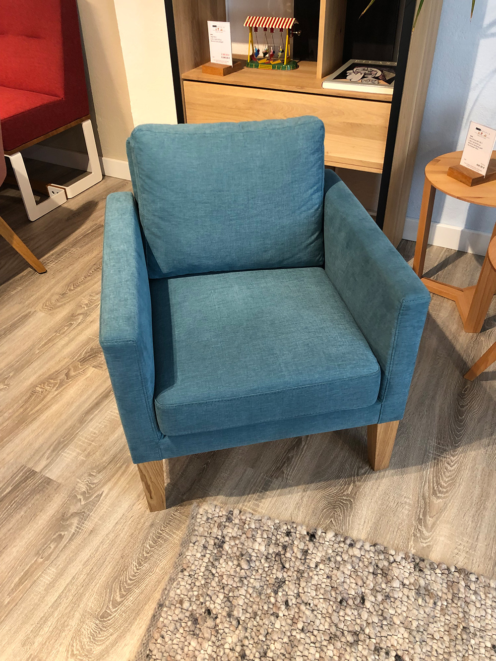 Abverkauf Wolkenweich – Sessel PURO niedrig