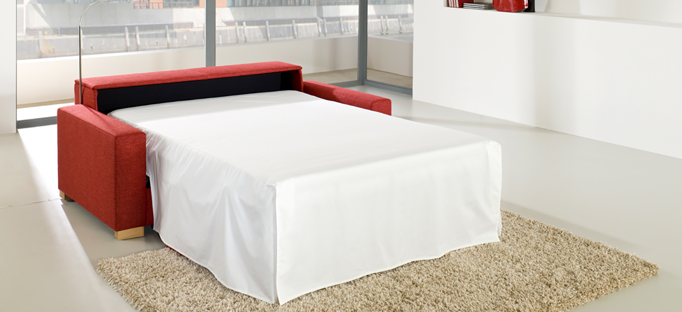 Schlafsofa Trento im Schlafmodus Schlafsofa Trento im Schlafmodus