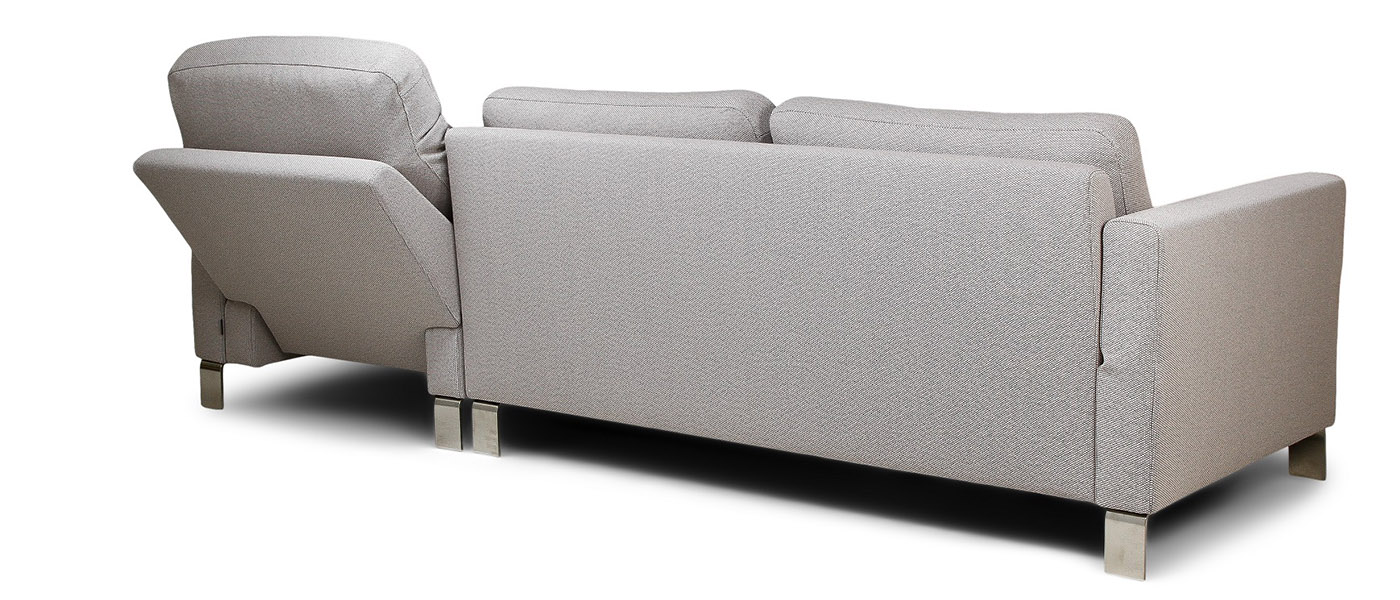 System Polstermöbel Sirio 2,5-Sitzer mit verstellbarem Rückenteil System Polstermöbel Sirio 2,5-Sitzer mit verstellbarem Rückenteil