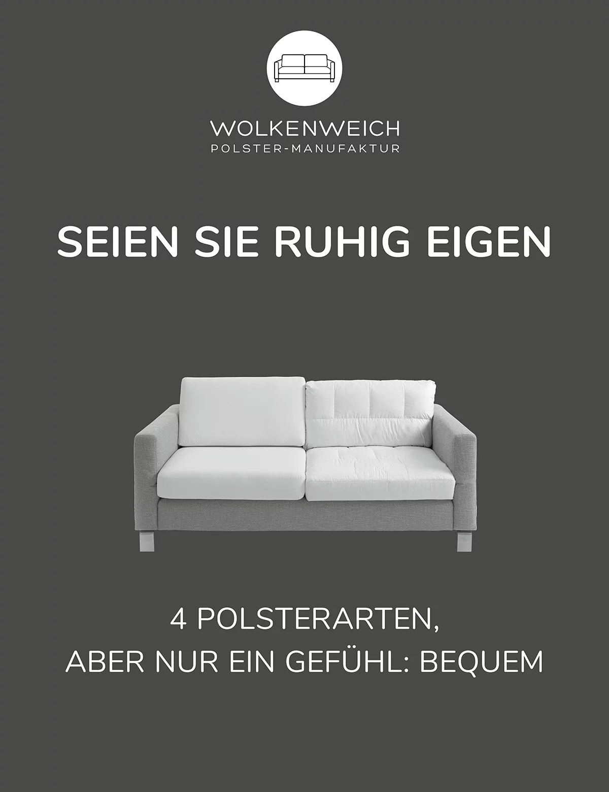 System Polstermöbel Sirio - variable Polsterarten und-formen System Polstermöbel Sirio - variable Polsterarten und-formen