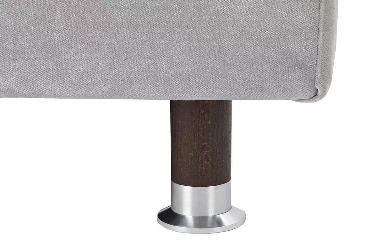 Serene Fuss aius Buchen Holz mit Aluminium Grund