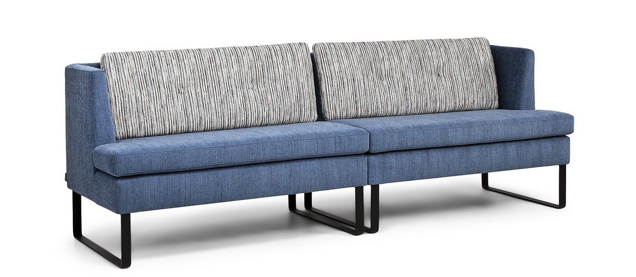 Das Sofa PICO zweiteilig in den Längen 246 oder 286 cm