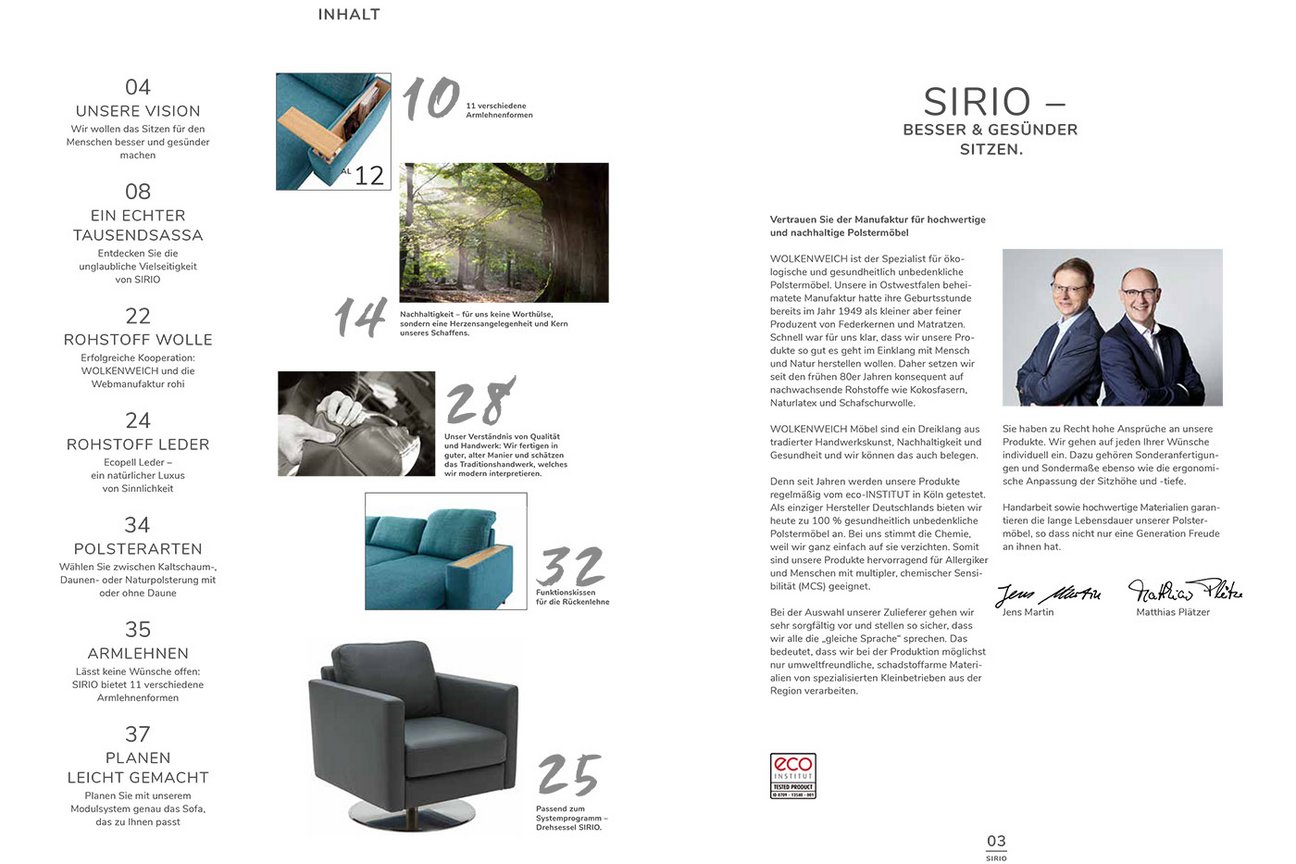 Interner Link zu Downloads - Lookbook - Zertifikate